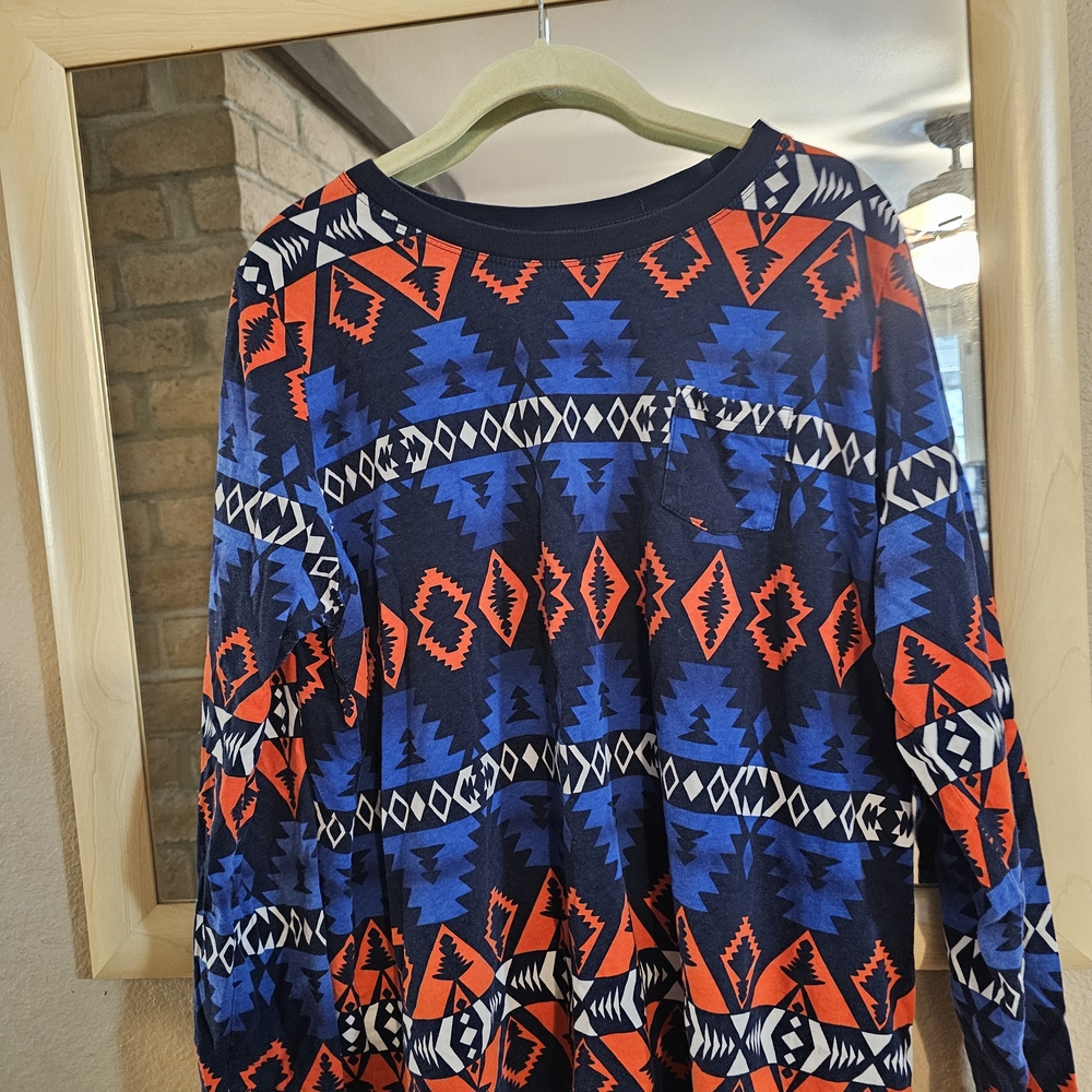 Ralph Lauren Active Geometric Print Shirt